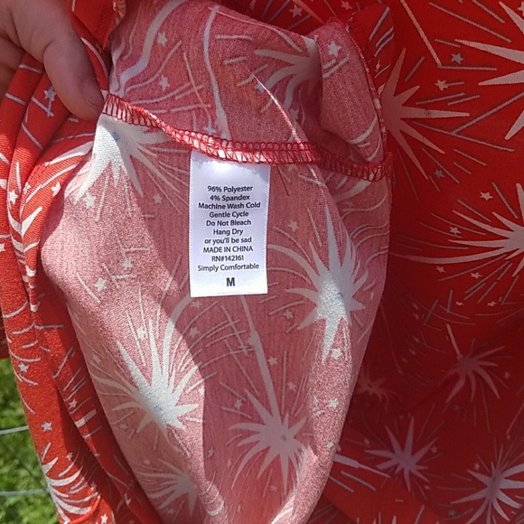 Lularoe fireworks Julia Americana collection - Picture 4 of 6